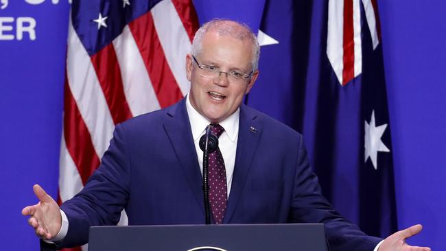 Australian Prime Minister Scott Morrison. Picture: AP