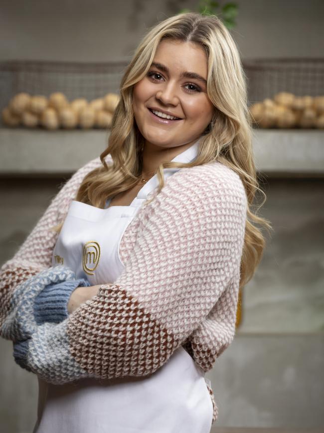 Tilly Ramsay is winning hearts in Australia with her warm personality and fabulous cooking on Celebrity MasterChef; Picture: Network 10