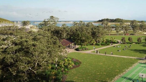 The revised Coffs Harbour Jetty Foreshores master plan.