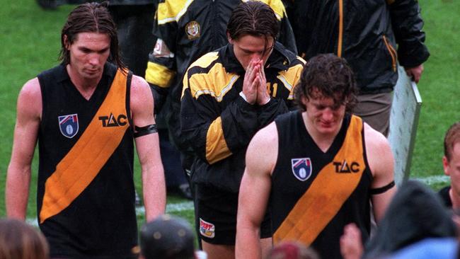 The closest Brendon Gale got to a premiership was the 1995 Preliminary Final.