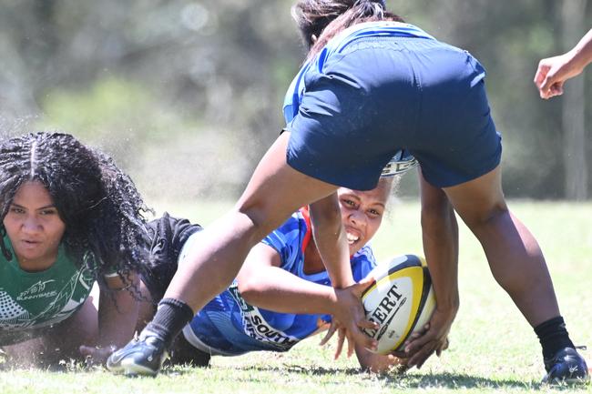 Fiji rugby 7's in Brisbane. Saturday October 6, 2024. Picture, John Gass