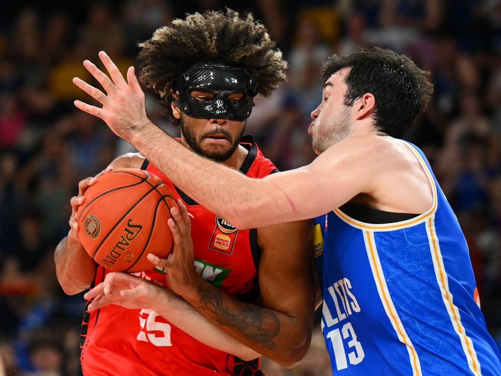 Keanu Pinder was key for the Wildcats. Picture: Getty Images