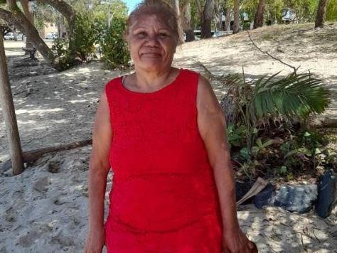 NSW North coast woman Elizabeth Davis Boyd, an authorised representative of the Ngarakbal Githabul women, would not be allowed to visit the park despite the fact her mother’s memorial is located within it, and it contains women’s sacred sites. Picture: Debbie Mundy.