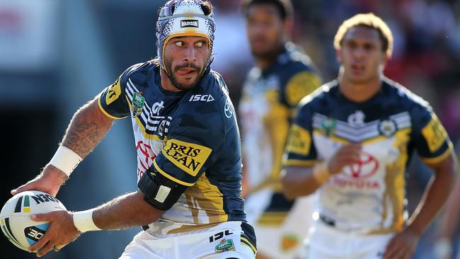 Johnathan Thurston controlled the Cowboys’ attack superbly.