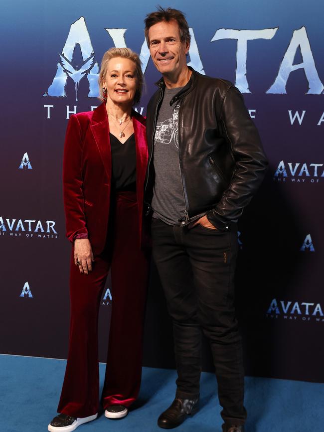 Amanda Keller and Brendan Jones. Picture: Jonathan Ng