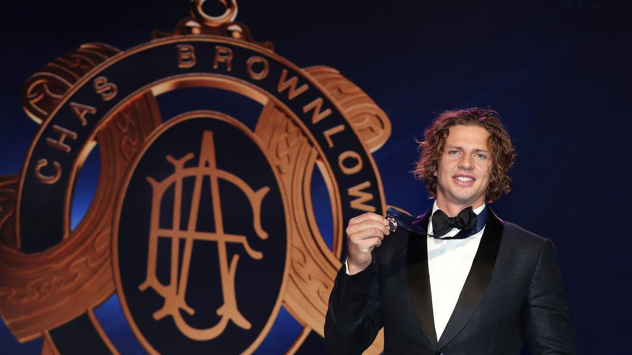Nat Fyfe took out the 2019 Brownlow Medal. Photo: Michael Klein.