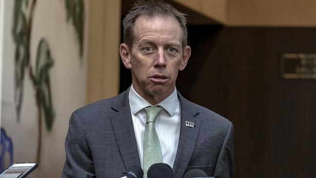 ACT Attorney-General Shane Rattenbury. Picture: AAP