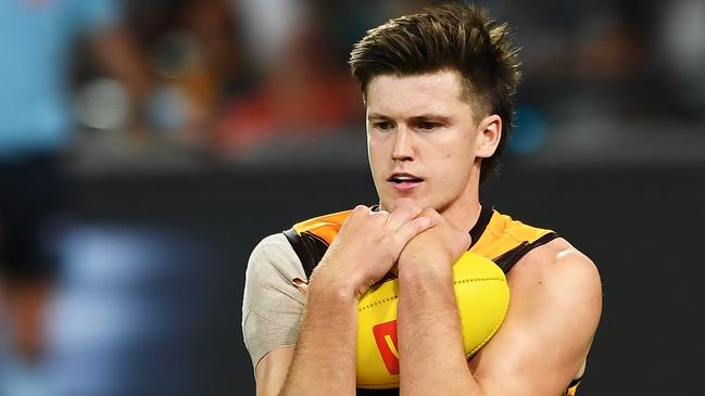 Mitch Lewis is one of Hawthorn’s top young prospects. Picture: Getty Images