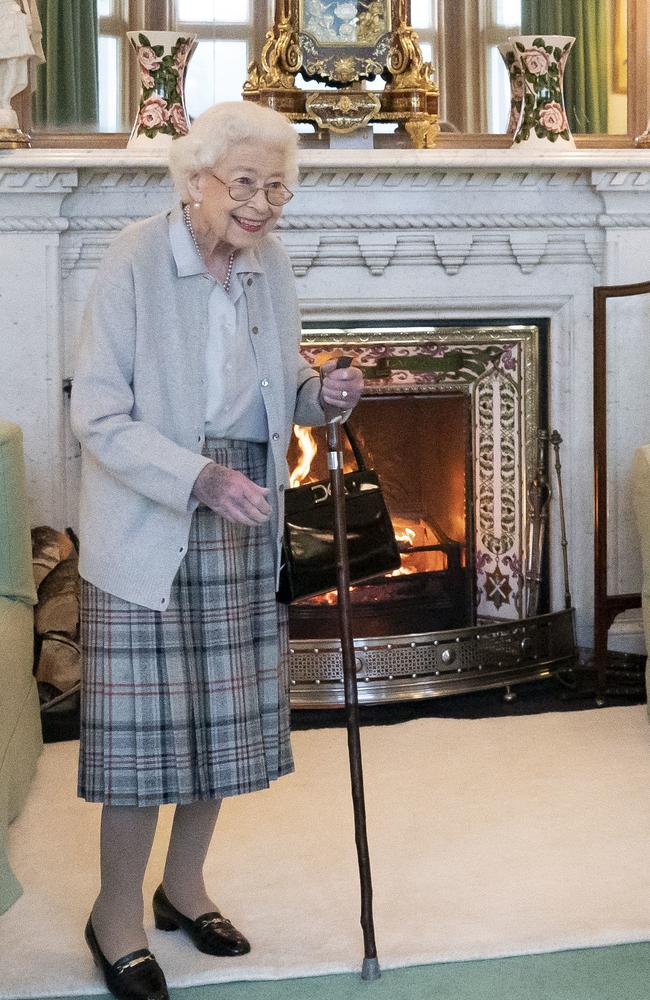 Queen Elizabeth II at Balmoral Castle on September 6, 2022 in Aberdeen, Scotland. (Photo by Jane Barlow – WPA Pool/Getty Images)