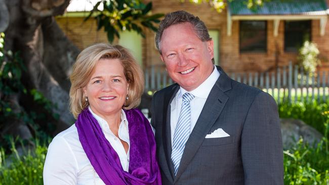 Nicola and Andrew Forrest.