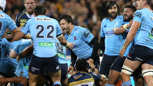 Passions are always high when the Brumbies and Waratahs collide.