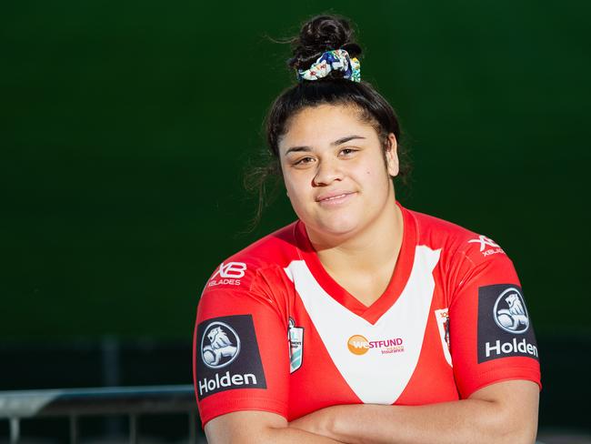 Eva Karpani, 22, is excited about playing in the inaugural women’s NRL.