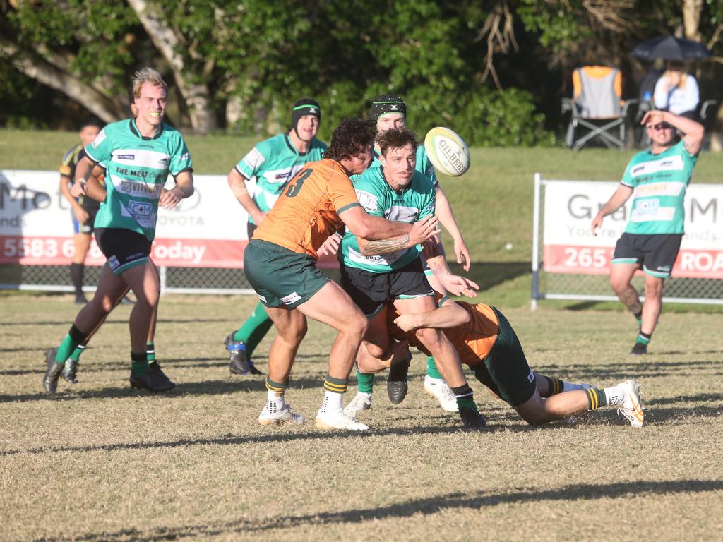 GCDRU round 11 first grade - Surfers Paradise Dolphins vs. PBC Alleygators. 22 June 2024 Surfers Paradise Picture by Richard Gosling