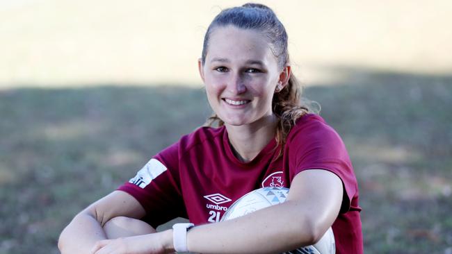 Brisbane Roar W-League defender Winonah Heatley. Picture: Stewart McLean