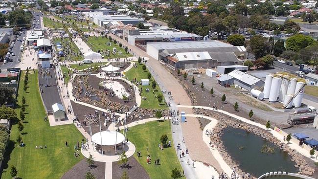 Mount Gambier’s Railway Lands precinct; one of the City of Mount Gambier’s “fantastic” assets. Picture: City of Mount Gambier.