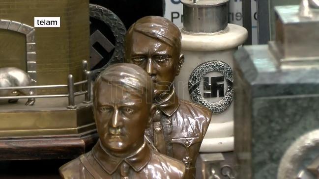 Treasure trove of Nazi artefacts seized in Argentina