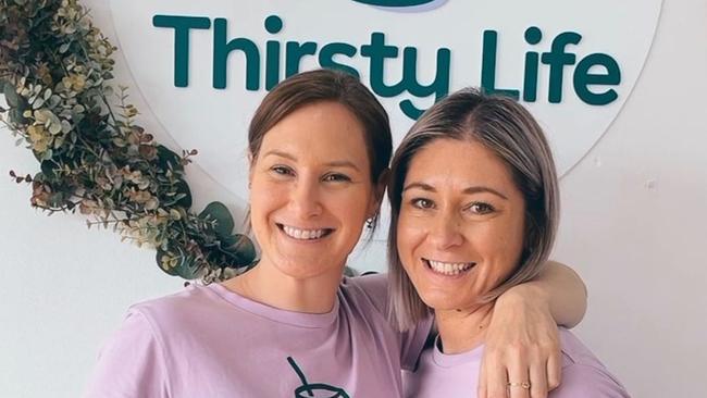 Owners Jane Brundell and Kim Dal Corobbo will be looking to take Thirsty Life from strength to strength in 2023. Picture: Instagram