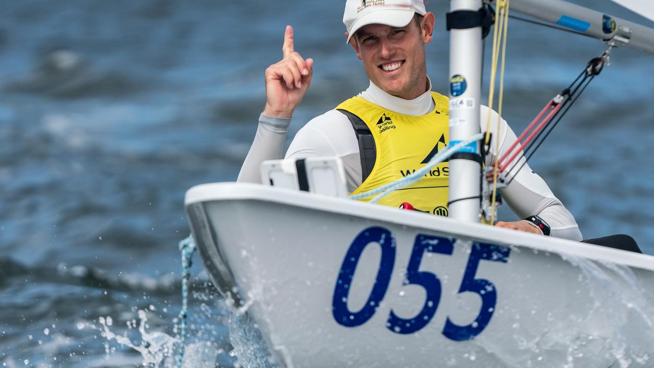 Matt Wearn will defend his Olympic gold in Paris. Photo by Beau Outteridge / Australian Sailing Team