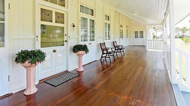 STUNNING HOME: The former hospital has been turned into a stunning Victorian-style Queenslander. Picture: Contributed