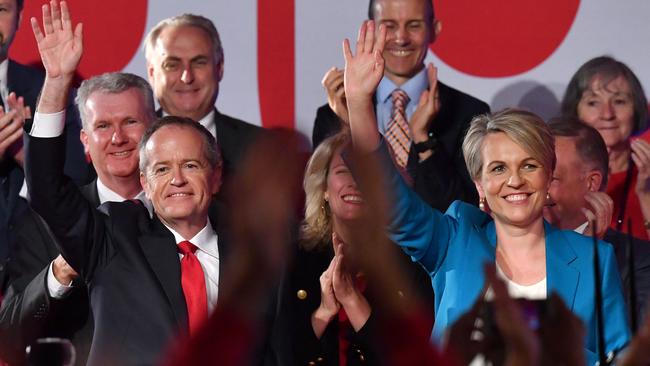 In 2019, Tanya Plibersek played a much larger part in the election campaign when she was deputy leader to Bill Shorten. Picture: Darren England