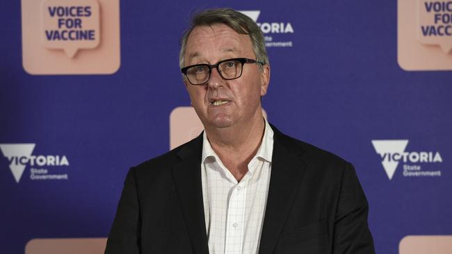 Victorian health minister Martin Foley says the construction sector is in a privileged position compared to some other industries. Picture: NCA NewsWire/Andrew Henshaw