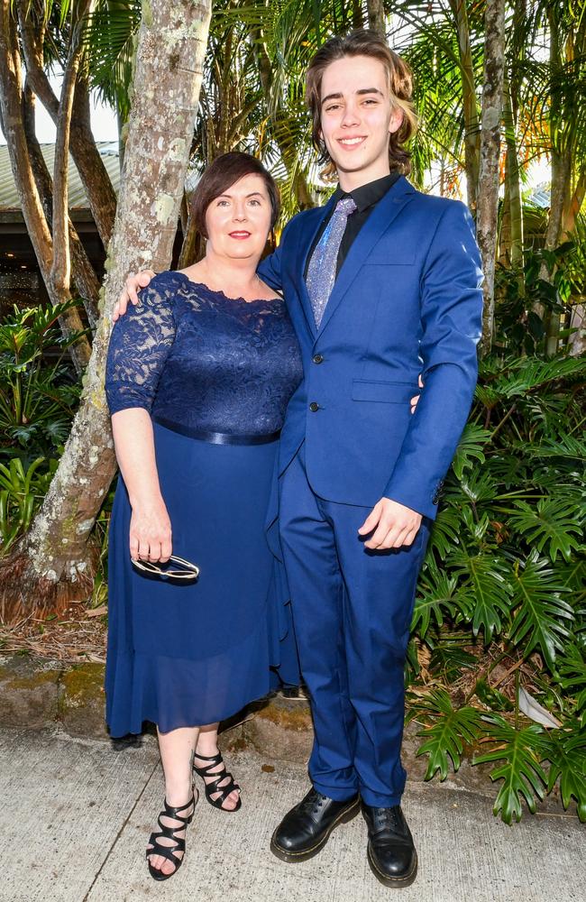 Lismore High Year 12 Formal 2022: Sam Bobbin with mum Michelle.