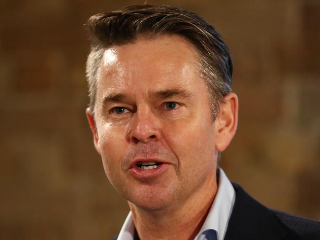 SYDNEY, AUSTRALIA - MARCH 03: Todd Woodbridge presents the official draw at the Rocks ahead of the 2022 Davis Cup Qualifier between Australia and Hungary at Ken Rosewall Arena on March 03, 2022 in Sydney, Australia. (Photo by Mark Metcalfe/Getty Images)