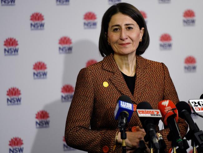 Premier Gladys Berejiklian will ease social isolation rules in NSW from Friday. Picture: Bianca De Marchi