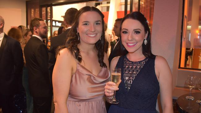 Krystel Wilson and Aimee Phillips. IHF Gala Dinner, April 22, 2023