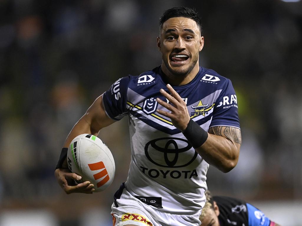 Valentine Holmes will join the Dragons on a $2.5 million deal. Picture: NRL Photos