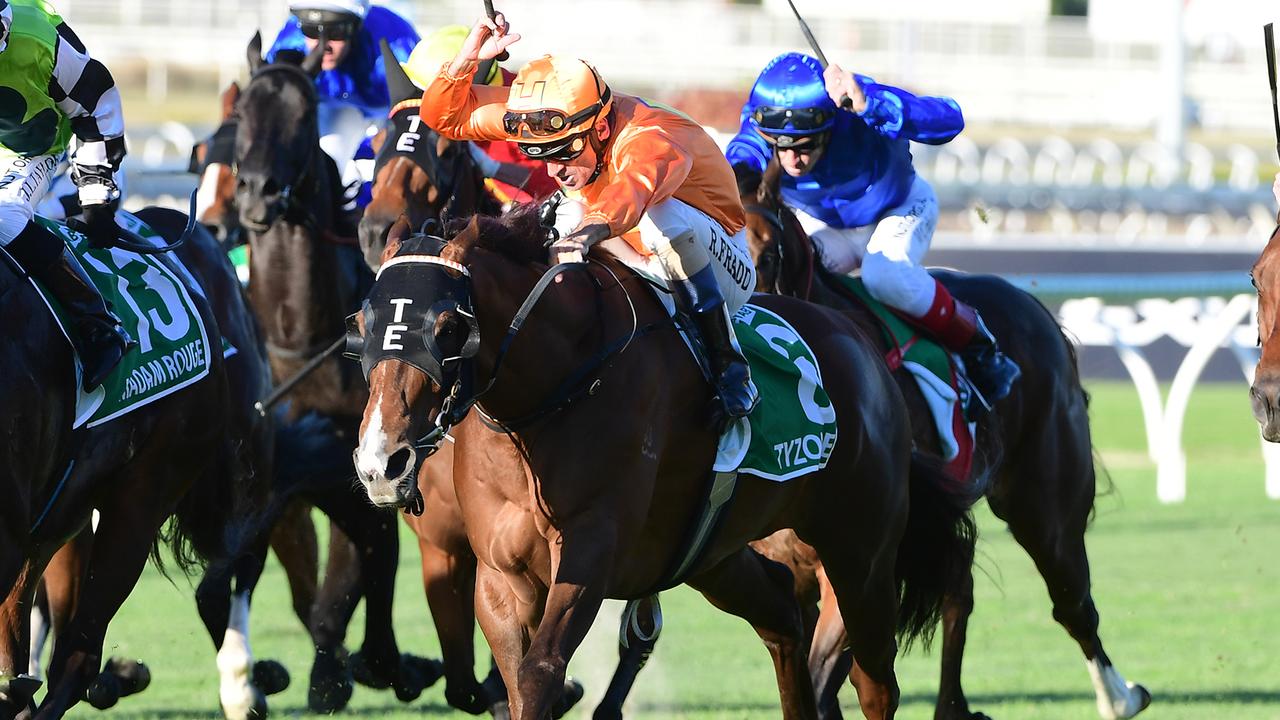 Tyzone winning the Stradbroke Handicap