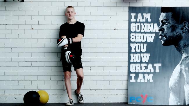 Ryan says he is now feeling “better than ever” and looking to compete in the boxing ring. Picture: Sue Graham