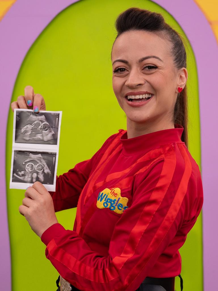 Wiggles baby joy; pregnancy news for Red Wiggle Caterina Mete | Daily ...