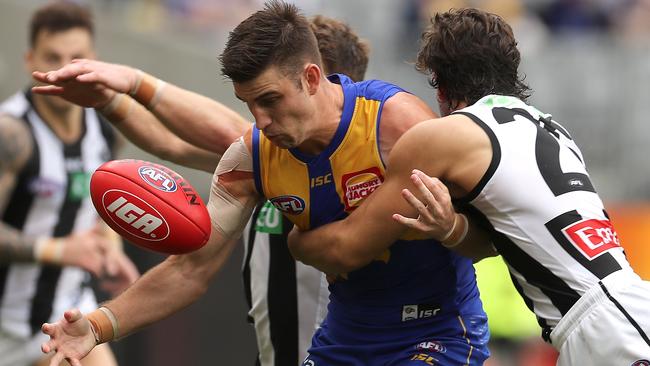 Elliot Yeo hasn’t played AFL footy in close to a year. (Photo by Paul Kane/Getty Images)