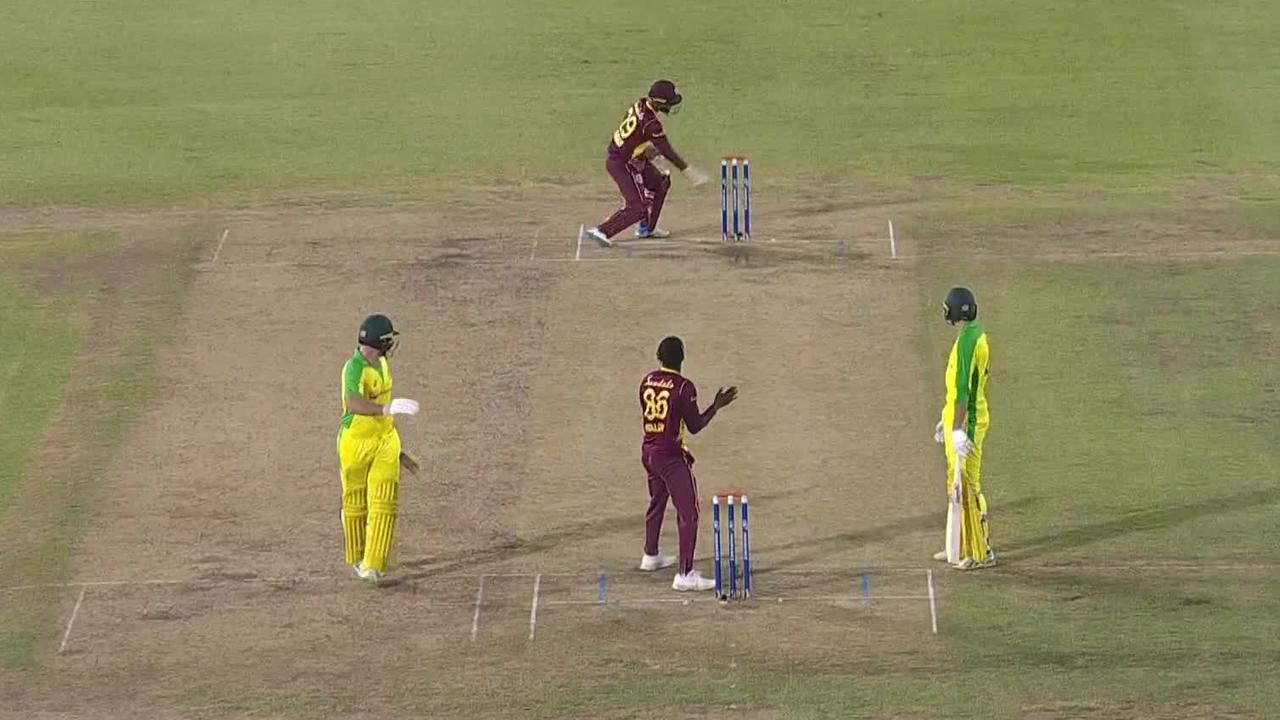 Australia is just one loss away from a straight-sets defeat to the West Indies.