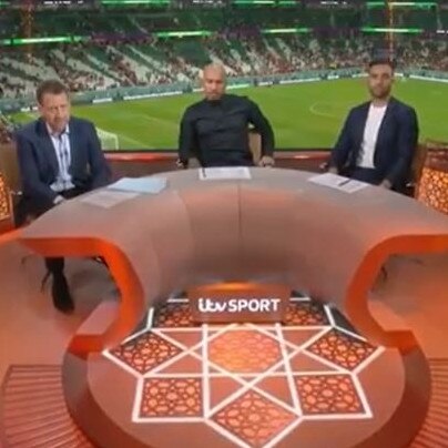 The ITV Sport team reappeared without Nadim.