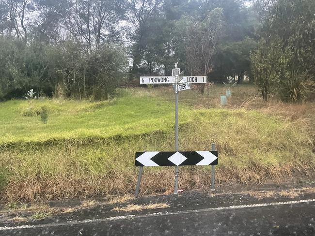 Paramedics were called to reports of a truck and car collision on Poowong-Loch Rd in Loch on Monday afternoon. Picture: Jack Colantuono