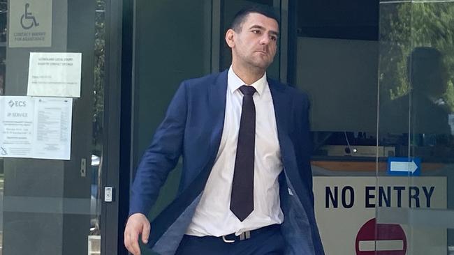 George Kakaroubas pleaded guilty to driving recklessly and causing a loss of traction. Picture: Ashleigh Tullis