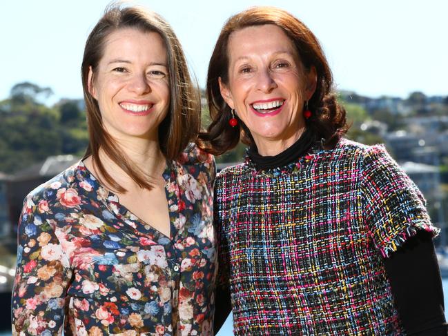 Mayor Jilly Gibson with her daughter, Cr Alanya Drummond.