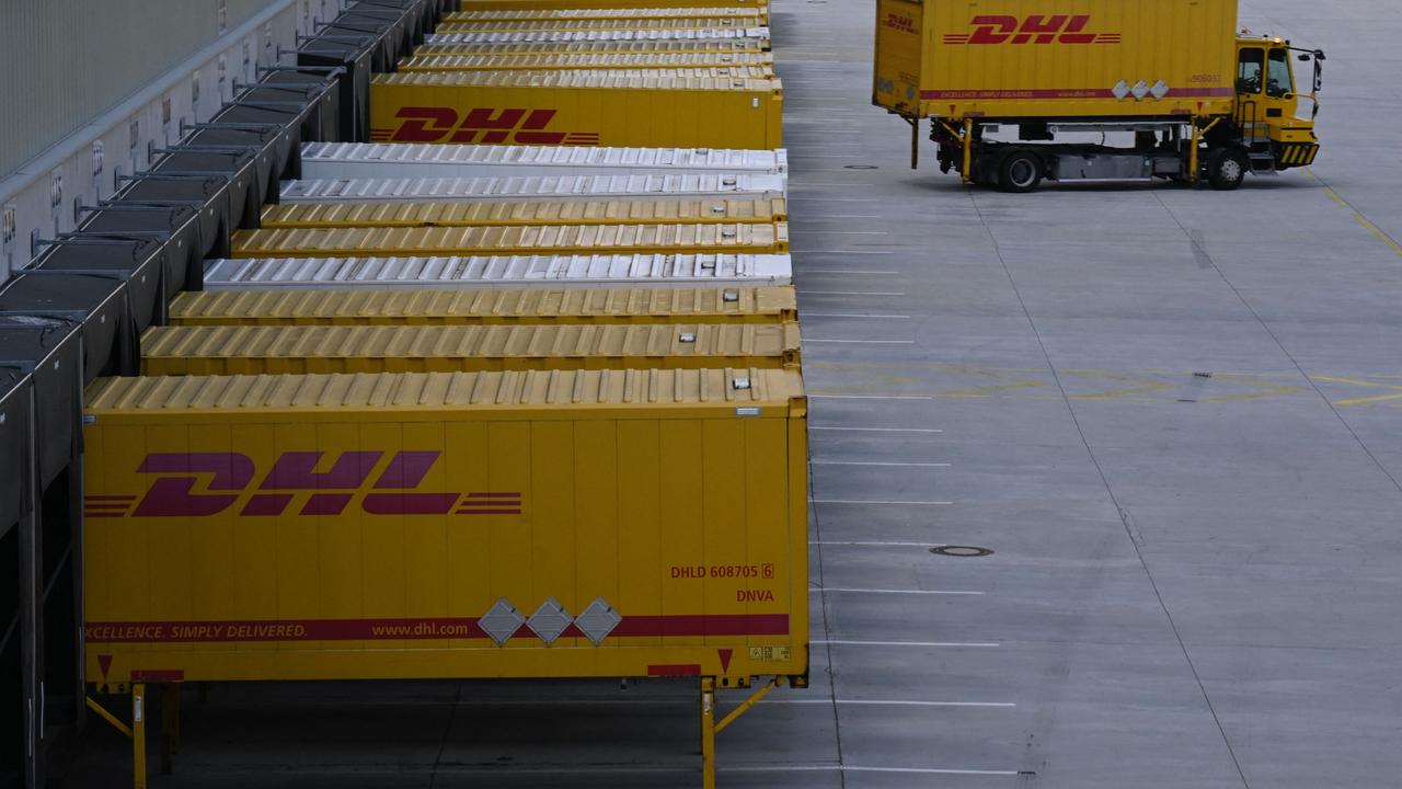 The DHL boss warned that pre-Covid levels wouldn’t be seen any time soon. Picture: Tobias Schwarz/AFP