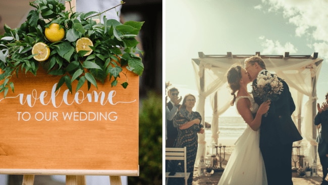 Welcome to our wedding, will that be cash or card? Photo: iStock