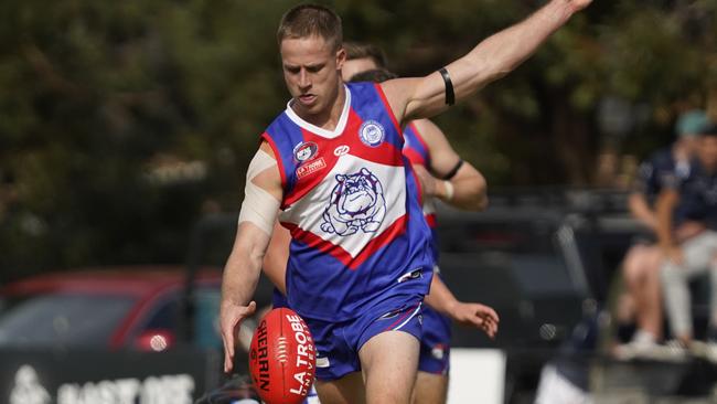 Kyle McDonald in action for North Heidelberg. Picture: Valeriu Campan