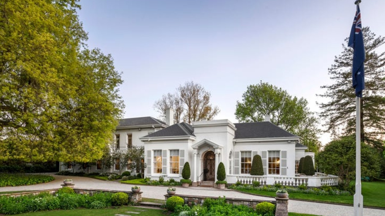 The Myer family’s mansion at 62 Clendon Rd, Toorak is still on the market.