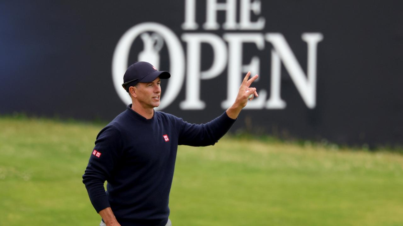 Adam Scott finished tied for 10th at Royal Troon. Picture: Kevin C. Cox/Getty Images