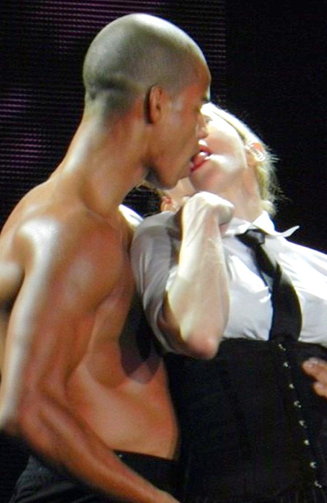 Madonna was 52 when she met 24-year-old dancer Brahim Zaibat at her daughter Lourdes’ Macy’s clothing line launch in 2010. They dated for three years.