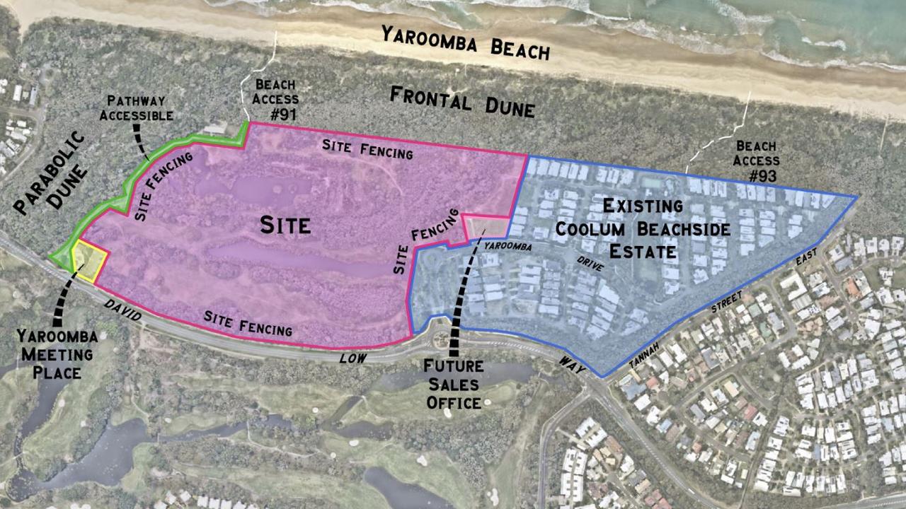 The Dennis Family Corporation has released its plans for a parcel of land at Yaroomba on the Sunshine Coast.