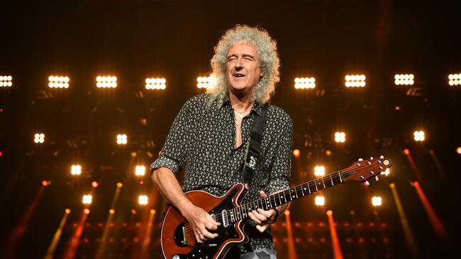 Brian May of Queen. Picture: Joel Carrett