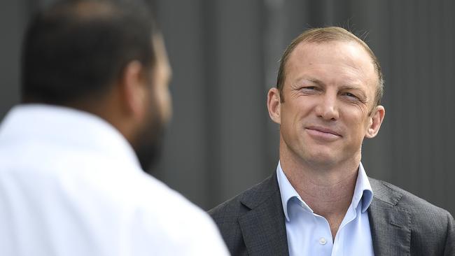 Darren Lockyer says the club has put a hold on player signings.