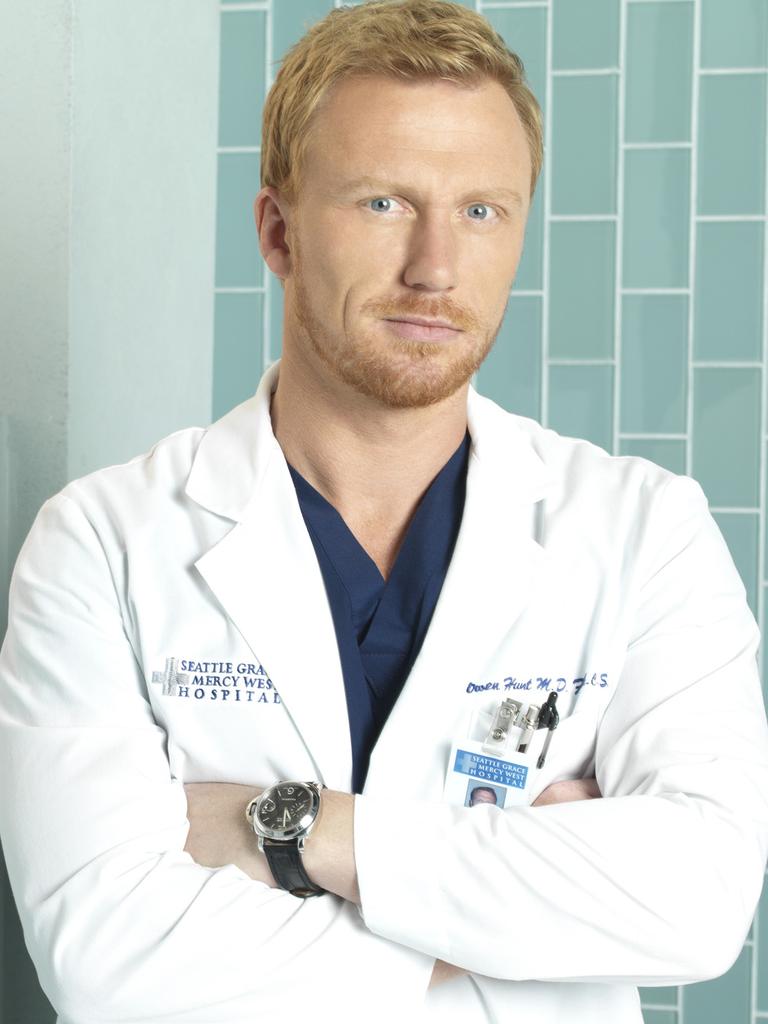 Kevin McKidd plays Owen Hunt, the Head of Trauma and former Chief of Surgery at Grey Sloan Memorial Hospital in the series. Picture: Supplied.