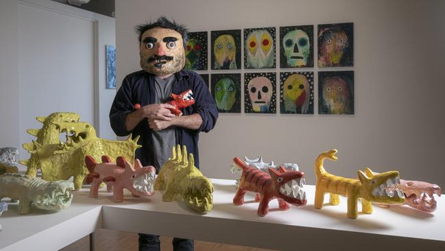 Tom O'Hern exhibition at the Betts Gallery. Picture: Caroline Tan